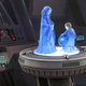 The table even lights up to make the figures look like a hologram. It’s kind of cool!